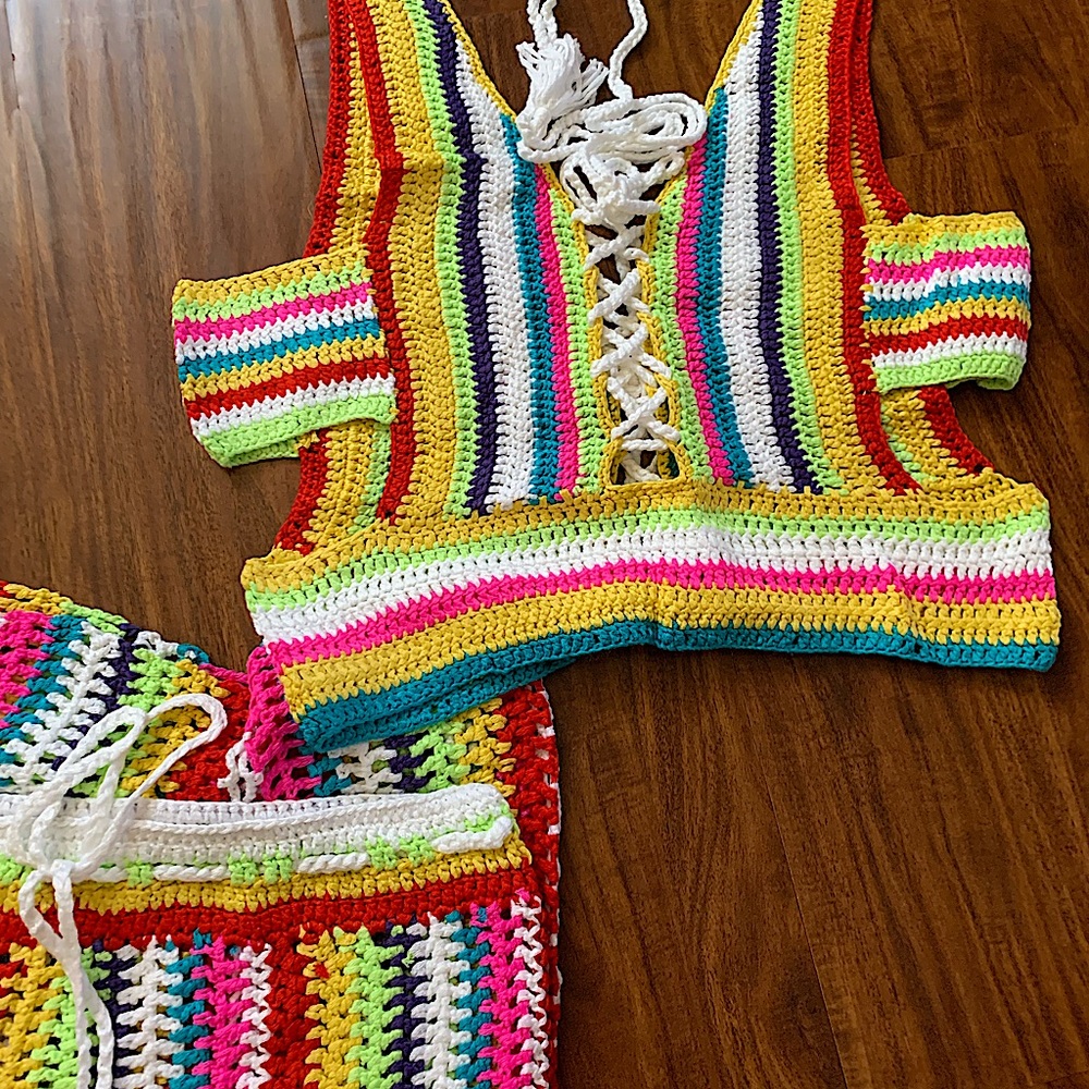 Crochet skirt set - Picture 2 of 7